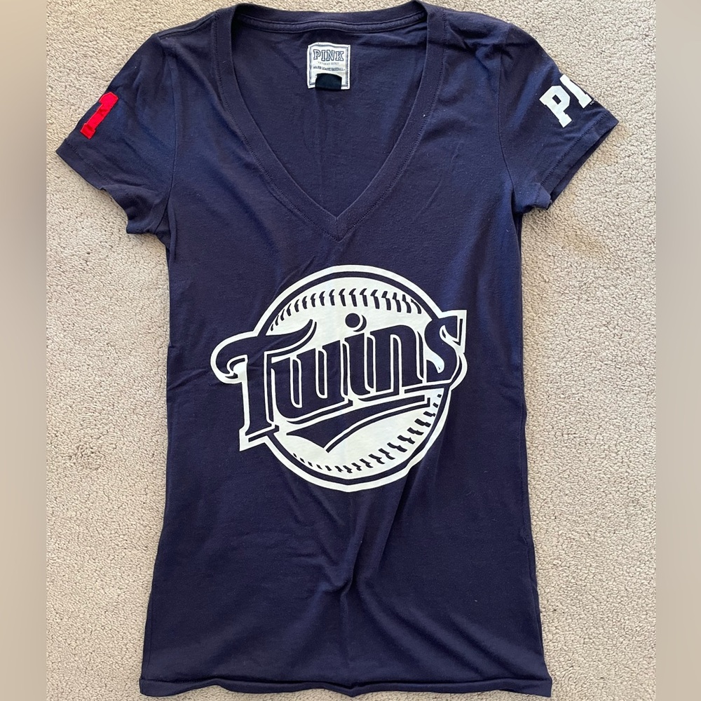Victorias Secret PINK Minnesota Twins T-Shirt, XS